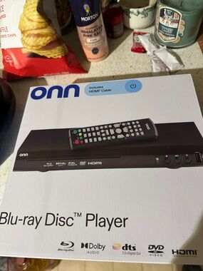 onn Blu-ray Disc Player — Black